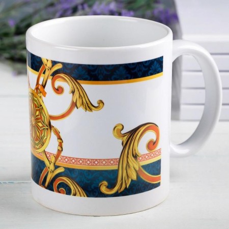 Sublimation "Favorite Grandfather" 320 ml, with application-2