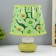 Avakado table lamp E14 15W white-green Risalux