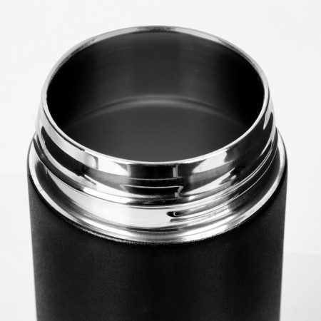 Thermos for tea and coffee, 500 ml, with a flask, retains heat up to 8 hours, black-2