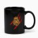 Ceramic mug "coolest", 300 ml, black color
