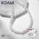 The necklace "Pearl beads" ball No. 6, color white, l = 40 cm