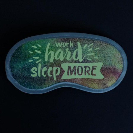 Dream Mask luminous "Work Hard", colorful color-1