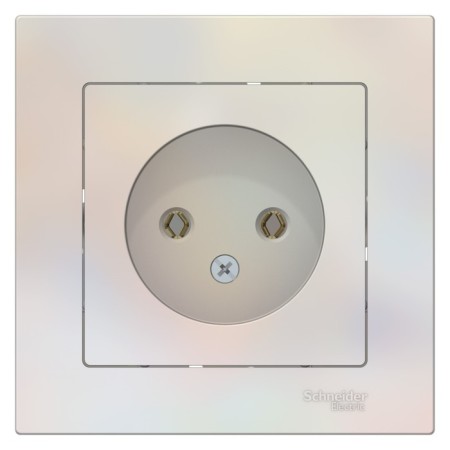 SEETLASDESIGN outlet, 16 A, assembly, without salary, pearl color-1