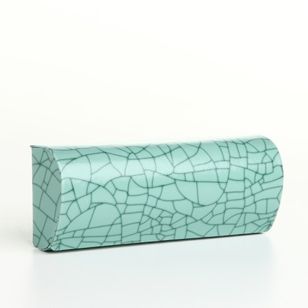 Case for glasses on the cracker, green color