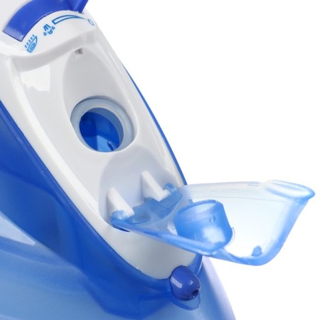 Iron Vasilisa VA-2001, 2200W, anti-stick sole, 25 g/min, 160 ml, white-lilac-5