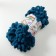 Yarn "Puffy" 100 % micropoliester 9m/100g (646 marine)