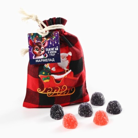 New Year! Marmalade berries "Light in the new year", 50 g-2