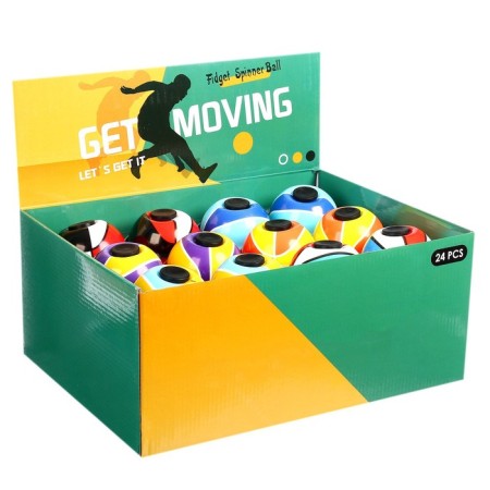Ball "Luck" with spinar, color mix-8