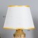 Table lamp "Neva" 1x40W E14 pink/gold 24x24x40cm
