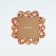 Box for confectionery products with PVC “March 8”, 10.5 × 10.5 × 3 cm