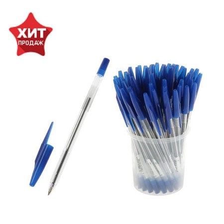 Balloon Hand -shaped handle "333", node 0.7 mm, rod 130 mm, oily blue ink