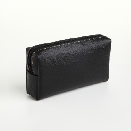 Lightning cosmetic bag, Textura, black color-4