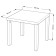 Enkel 50 coffee table, 500 × 500 × 450 mm, vestiburates, white oak color