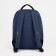 A backpack on a zipper, "saxi", a laptop department, blue color