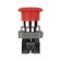 XB2-BS button rotary red fungus NC