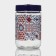 Glass Bank for bulk products "Mosaic", 660 ml