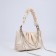 Baget bag with zipper, dairy color