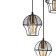 Suspended Indigo, 10011/3p Black. 3x40W, E27, 350x350x205/1705 mm, black color