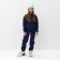 Children's costume with the basis (sweatshirt, trousers) minku, blue color, height 128 cm