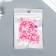 Beads for creativity plastic "Round. Assorted pink" d = 3-8 mm, set 10 grams