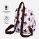 Baby backpack on lightning, 3 outer pockets, beige color