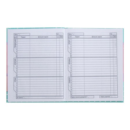 Metoyou universal diary for grades 1-11, hard cover, matte lamination, sparkles, 40 sheets-7