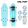 Penniboard Onlitop, 42x12 cm, PVC 50 mm wheels, plastic frame, blue color