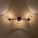 Sconces Citilux "Robin" CL535635, 45x25 cm, 3x40W, E14, brown color
