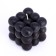 Figure candle "Babb cube", 6 cm, black
