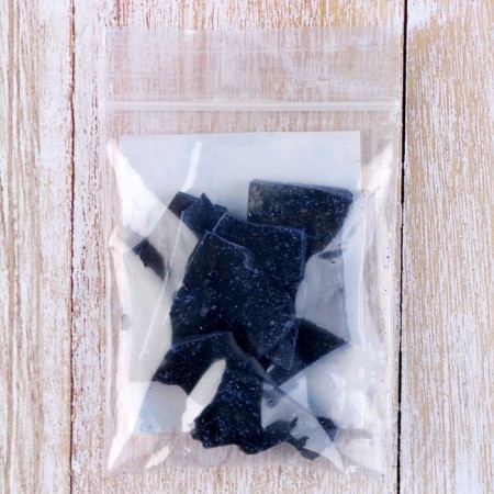 Dye based on soy wax for candles, 5 g, blue color-2