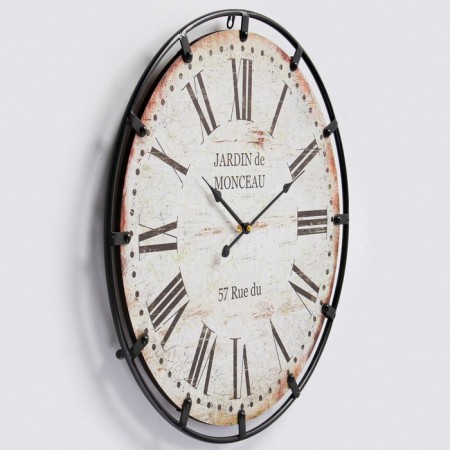Wall clock, series: loft, "Edinburgh", smooth move, D-60 cm-1