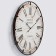 Wall clock, series: loft, "Edinburgh", smooth move, D-60 cm