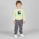 Longslit for a boy, height 128 cm, color is light lemon
