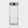 Glass Bank for bulk products with a premium metal cover, 700 ml, 20 × 8 cm