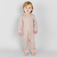 Overalls with open legs, height 62 cm, beige color