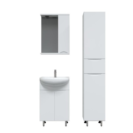 Cabinet-mirror AGATA ASh60-505 Smile 60 right, 1 box 15.1 x 60 x 70