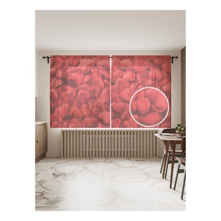 Photo "openwork hearts", size 145x180 cm, 2 pcs