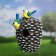 Decorative birdhouse-feeder "bump with birds" good souvenirs from polystone, 12x20cm