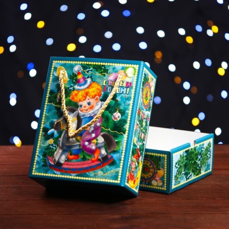 Gift box "New Year's elves" 16.5 x 7.9 x 20.8 cm-5
