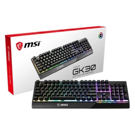 Keyboard MSI Vigor GK30 RU Black USB for Gamer LED (S11-04RU236-CLA)-2