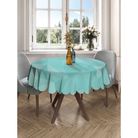 The tablecloth on the table “The facets of abstraction”, round, Saten, d = 150 cm-2