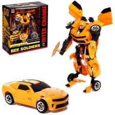 Autobot robot, transformed