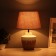 Table lamp "Claud" 1x40W E27 Latte 25x25x38, 5cm