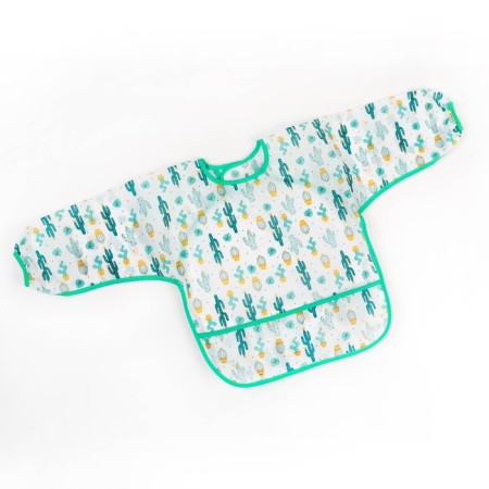 Badion with sleeves and a cactus pocket, shirt, 0-2 years old (sleeve 34cm, chest 43*36cm)-1
