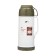 Thermos 1.8 l, with a glass flask, retains heat 12 hours, with a mug, green