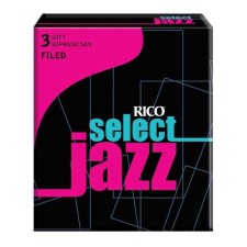 Cables for the Sopsophone Soprano Rico RSF10SSX3S Select Jazz, processed. bottom cut, size 3 soft, 10pcs