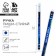 PEC PLAST PET Write-Write with cap "Race", blue paste, gel 0.5 mm