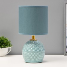 Aurelia table lamp E14 40W Blue 15x15x29 cm