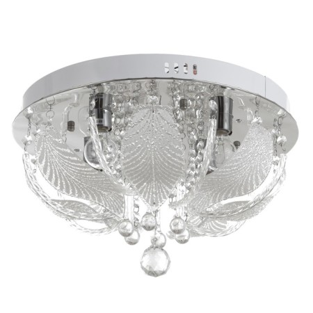 Chandelier 5956/400 CR chrome 4x40W E14 LED PDU 40x40x222cm