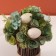 Decor "Easter green bouquet" 20x20x22 cm